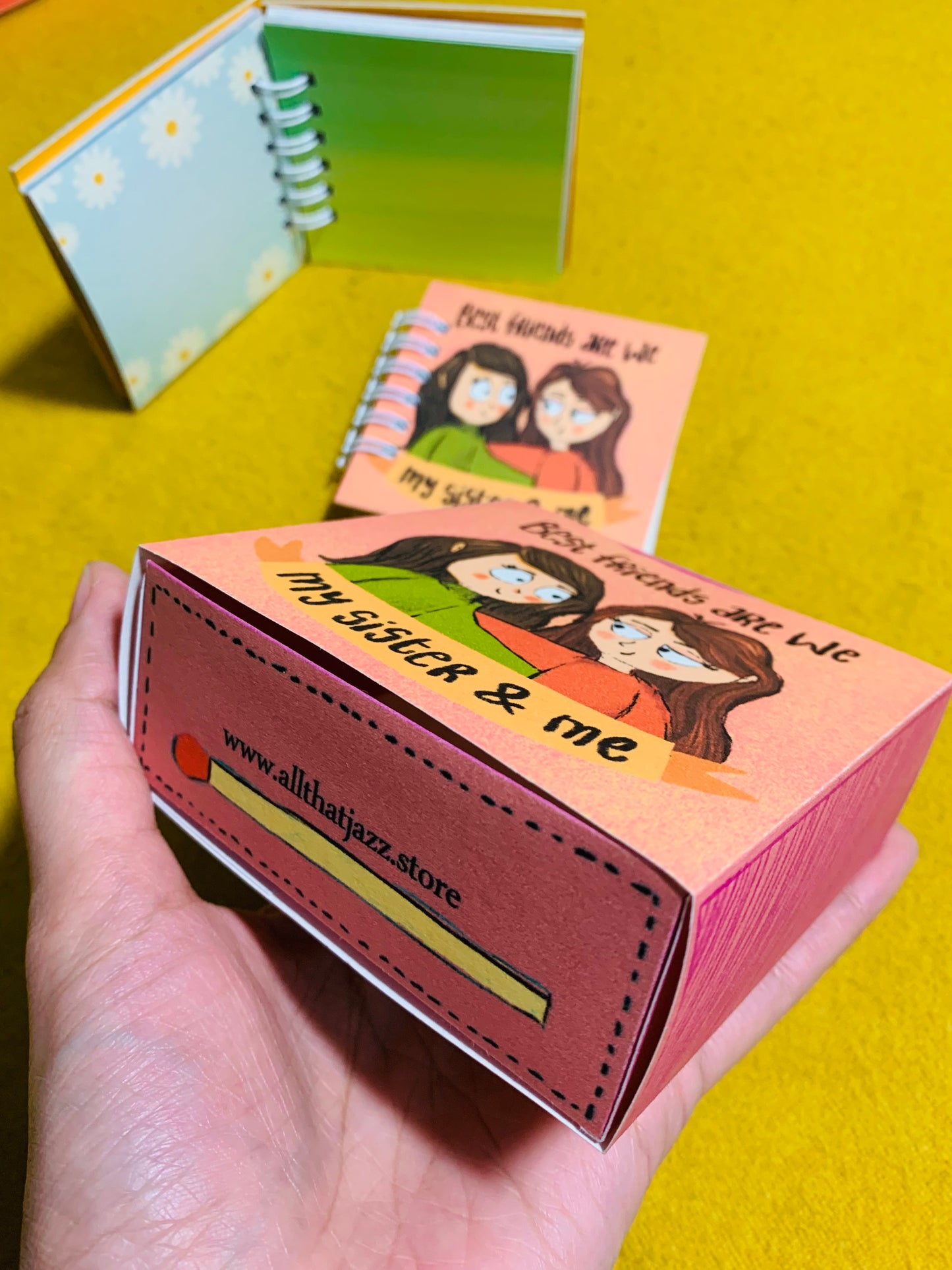 Matchbox Scrapbook for Sisters