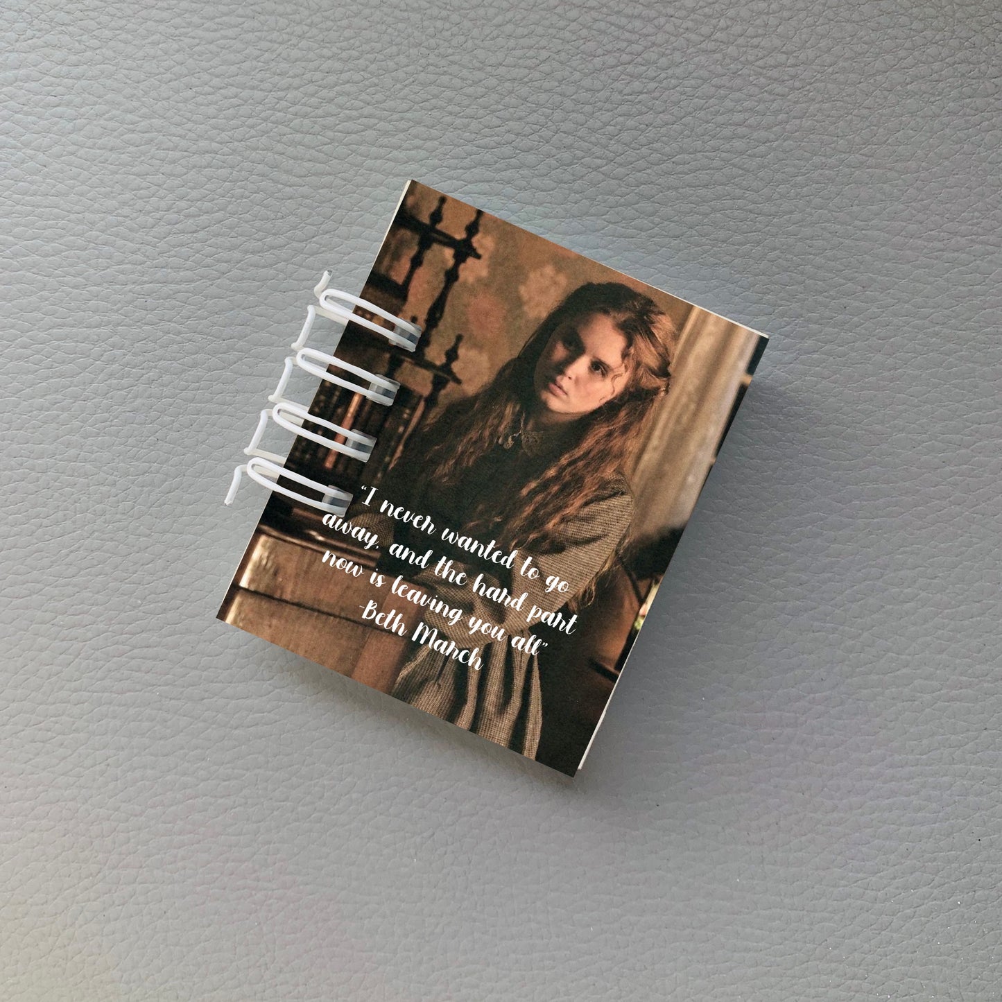 Beth little women miniature notebook