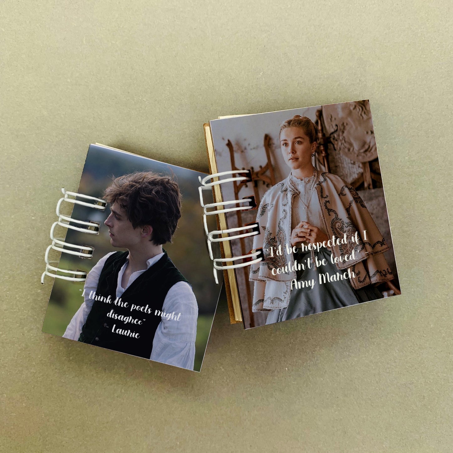 Laurie little women miniature notebook