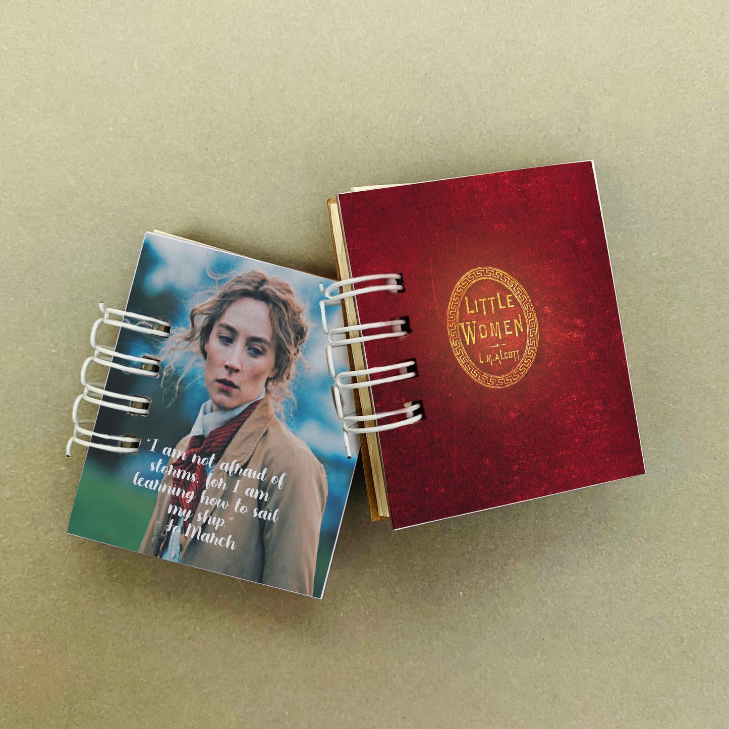 Joe little women miniature notebook