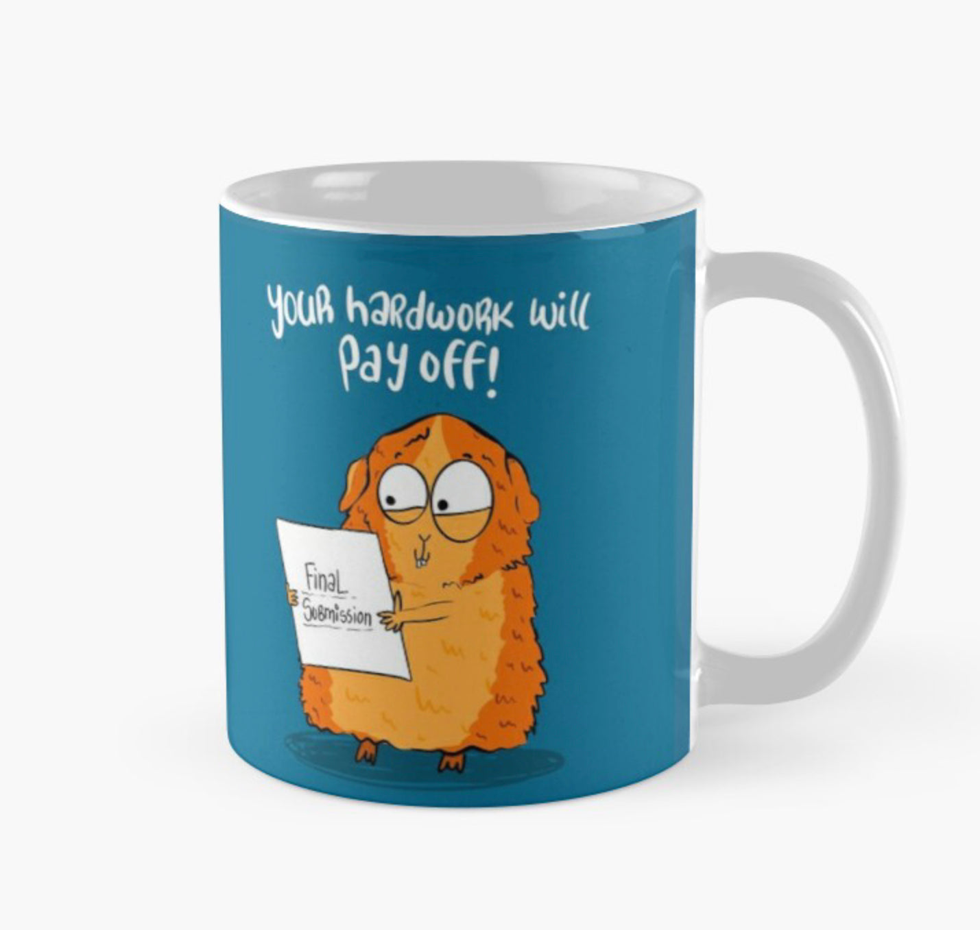 Hardworking Guinea Pig mug