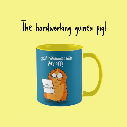 Hardworking Guinea Pig mug