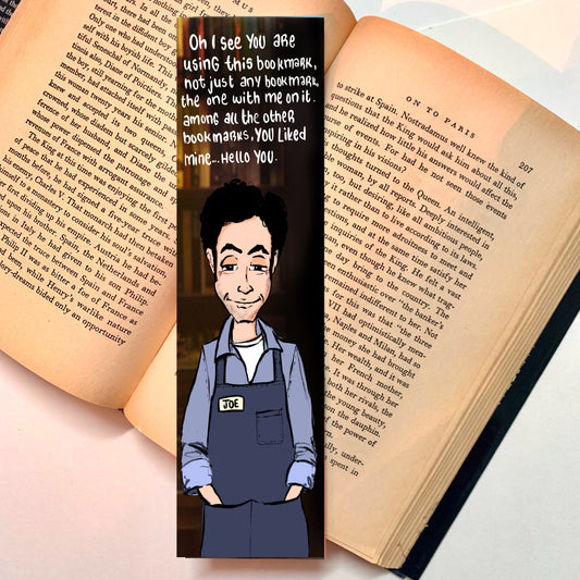 YOU Joe goldberg bookmark