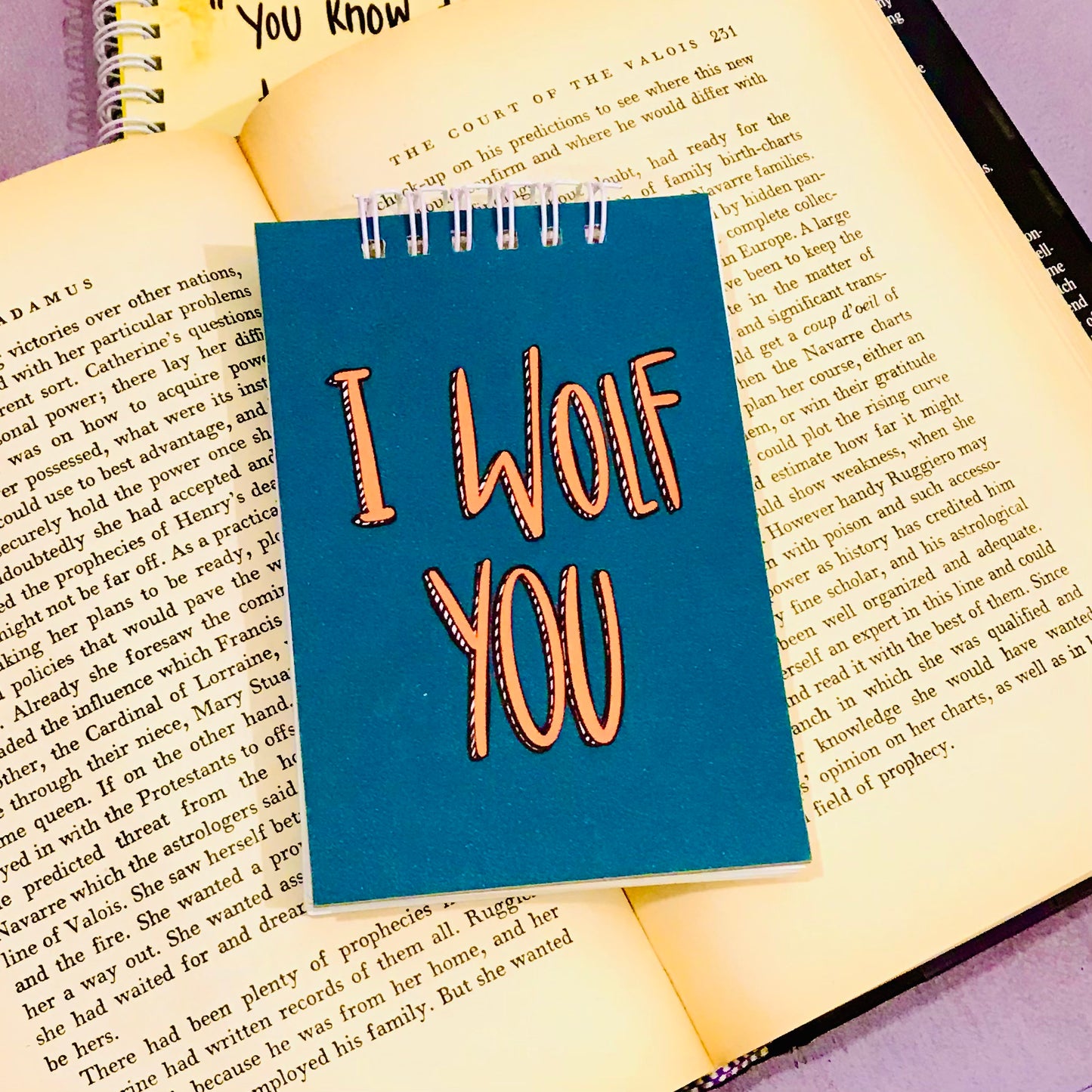 I Wolf You Notepad