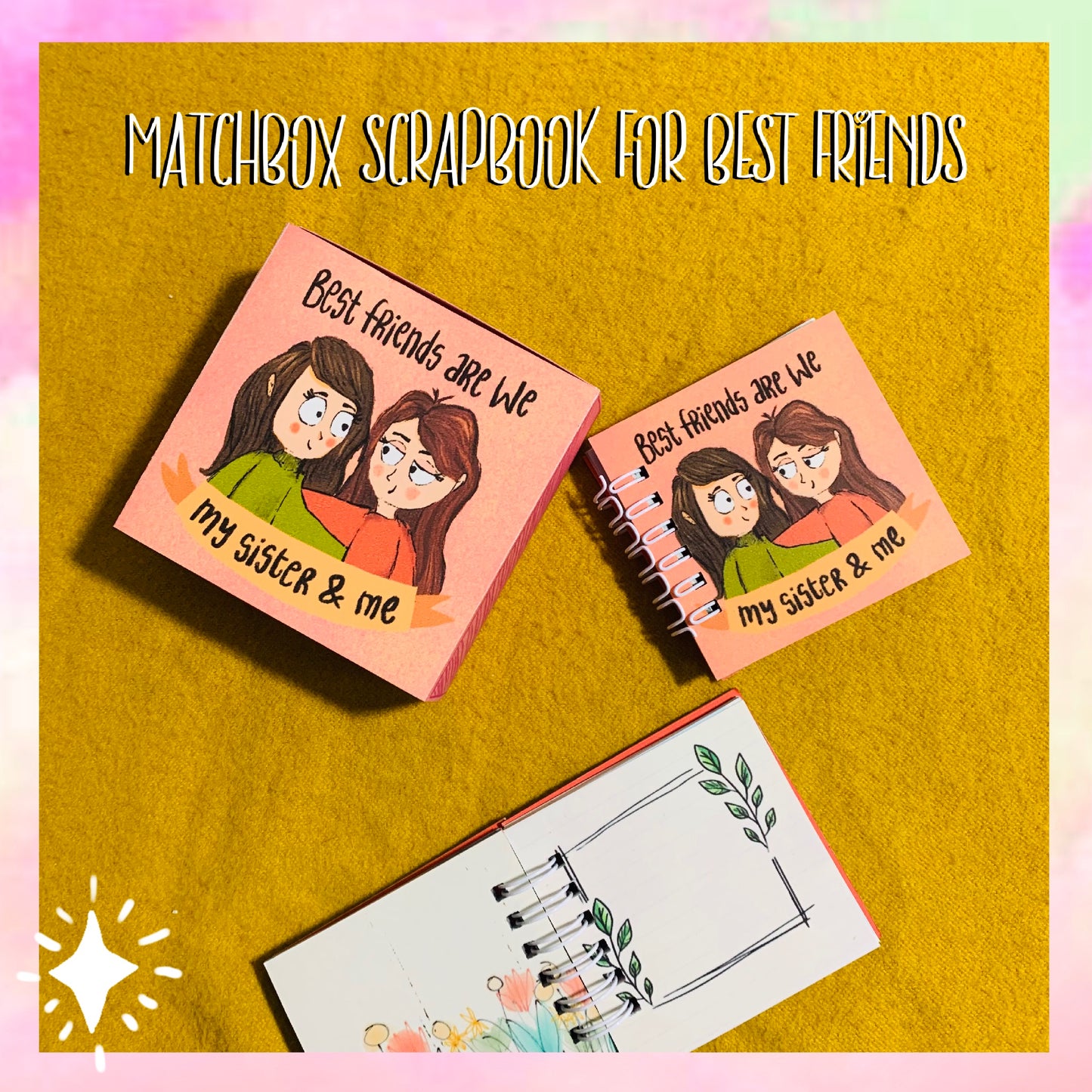 Matchbox Scrapbook for Sisters